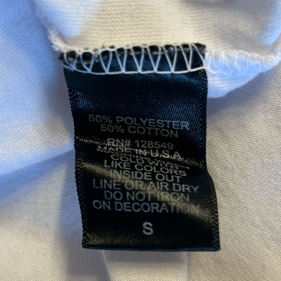 Aviator Nation Women’s LOGO BOYFRIEND TEE - WHITE Size Small - Picture 6 of 6